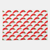 Red Chili Pepper Kitchen Towel Theedoek (Horizontaal)