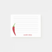 Red Chili Pepper Post-it® Notes (Voorkant)