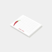 Red Chili Pepper Post-it® Notes (Schuin)