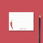 Red Chili Pepper Post-it® Notes