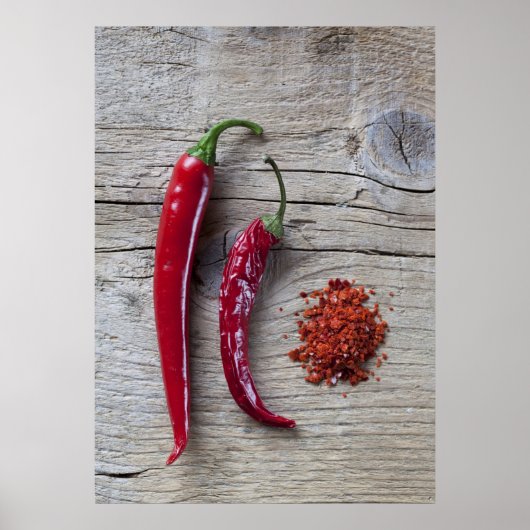 Red Chili Pepper Poster (Voorkant)