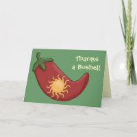 Red Chili Pepper - Western bedankt