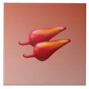 Red Chili Peppers gros carreaux