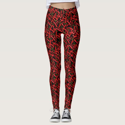 Red Chili Peppers Leggings (Voorkant)