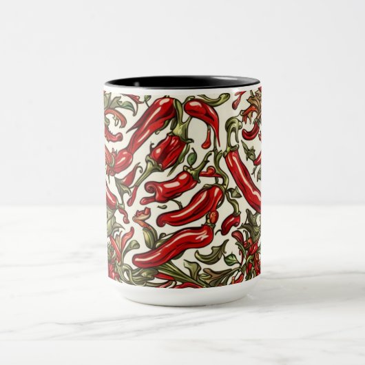 Red Chili Peppers  Patroon Mok (Midden)