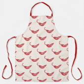 Red Chili Peppers Pattern Schort (Voorkant)