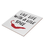 Red Chili Peppers Quote Tegeltje (Zijkant)