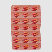 Red Chili Peppers serviette de golf (Devant)