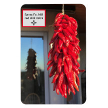 Red Chili Ristra Santa Fe Style koelkast