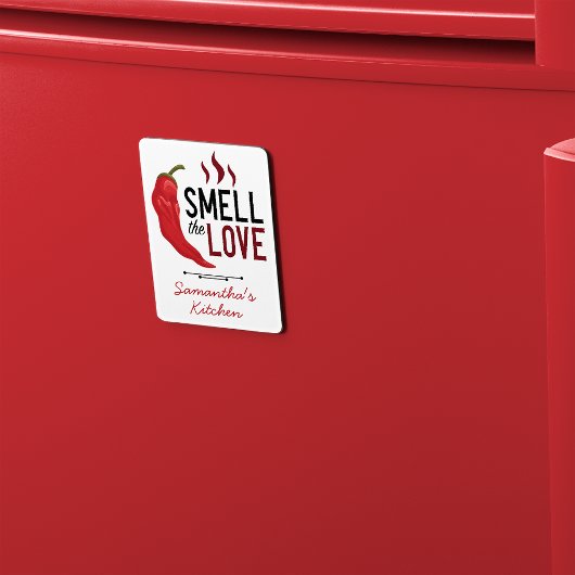 Red Chili Ruik de liefde Magneet