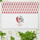 Red Chili Ruik de liefde Theedoek (Gevouwen)