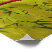 Red Chinese Dragon poster print (Hoek)