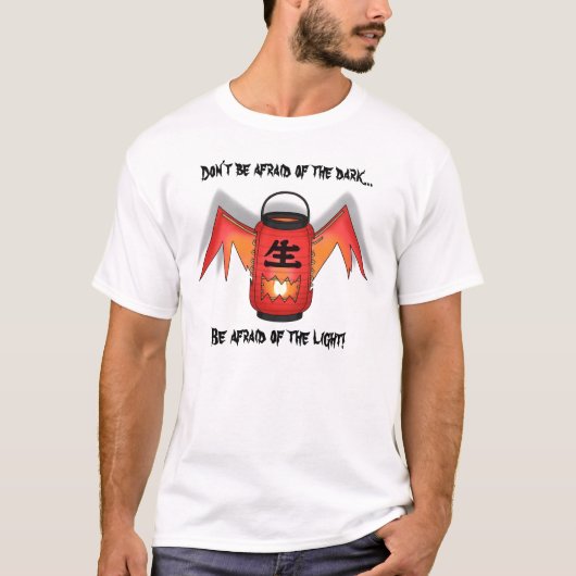 Red Chochin-obake Yokai (Papieren lantaarn spook) T-shirt (Voorkant)