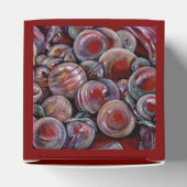 Red Christmas Balls Bedankdoosjes (Bovenkant)