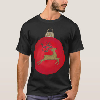 RED CHRISTMAS BUBBLE T-SHIRT