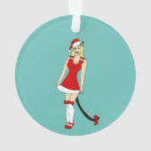 Red Christmas catgirl (dos)
