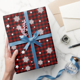 Red Christmas Pattern  Cadeaupapier