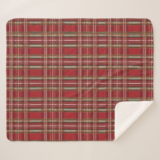 Red Christmas Plaid (Devant (Horizontal))