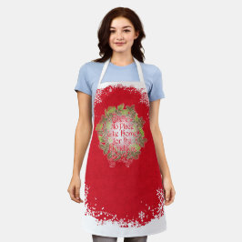 RED CHRISTMAS SCHORT - HOME VOOR DE FEESTDAGEN