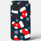 Red Christmas Stockage coque iphone Mate (Verso)