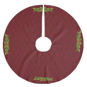 Red Christmas Tree Skirt Kerstboom Rok