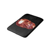 Red Chrome Skull Bath Mat (Gekanteld)
