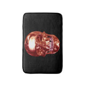 Red Chrome Skull Bath Mat (Voorkant Verticaal)