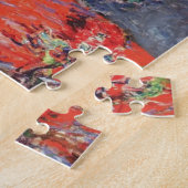 Red Chrysanthemums par Claude Monet Puzzle (Côté)