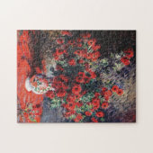 Red Chrysanthemums par Claude Monet Puzzle (Horizontal)