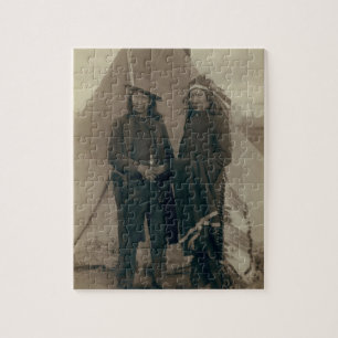 Red Cloud American Horse  Indianen Legpuzzel