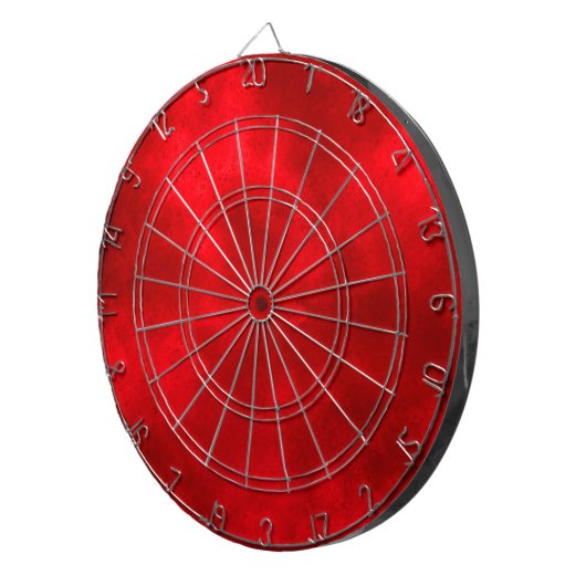 Red Cloud Effect Dartboard Dartbord (Voorkant Rechts)