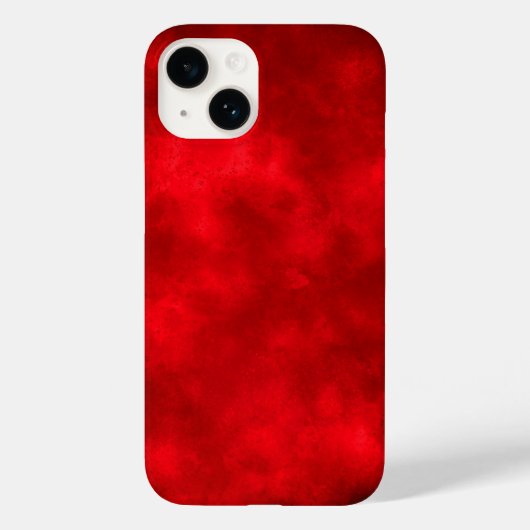 Red Cloud Effect iPhone/iPad case (Achterkant)