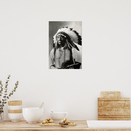 Red Cloud Poster (Keuken)