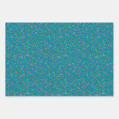 Red Clover Polkadot Gift Wrap Inpakpapier Vel (Voorkant 3)