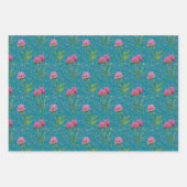 Red Clover Polkadot Gift Wrap Inpakpapier Vel (Voorkant)