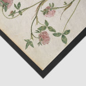 Red Clover van Jacques de Morgues Tissuepapier (Detail)