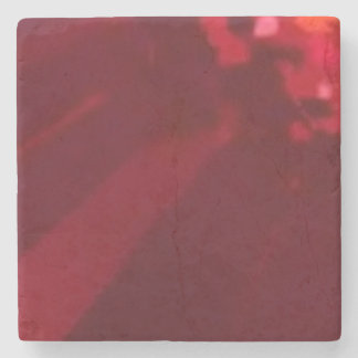 Red coaster stenen onderzetter