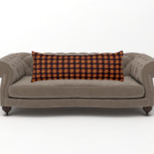 Red Collarette Dahlia Floral Pattern on Black Lichaamskussen