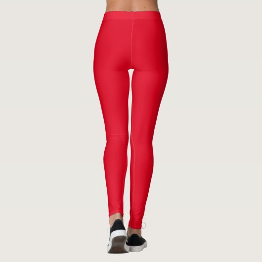 Red Colored Leggings (Achterkant)