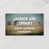 Red combineert landbouw visitekaartje (Voorkant)