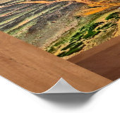 Red Cone Colorado heldere poster print (Hoek)