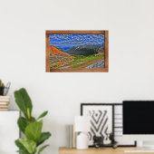 Red Cone Colorado heldere poster print (Thuiskantoor)