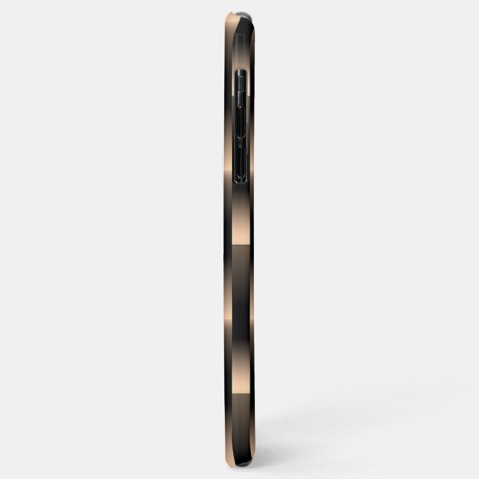 Red Copper Metallic Weave Pattern Case-Mate iPhone Case (Achterkant/links)
