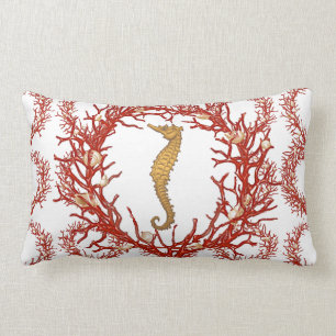 Red Coral American MoJo Pillow Kussen