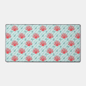 Red Coral Pattern 1 Bureaumat (Voorkant)
