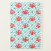 Red Coral Pattern 1 Planner (Achterkant)