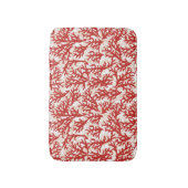 Red Coral Pattern 2 Badmat (Voorkant Verticaal)