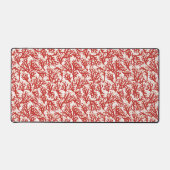Red Coral Pattern 2 Bureaumat (Voorkant)