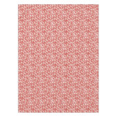 Red Coral Pattern 2 Tafelkleed (Voorkant)