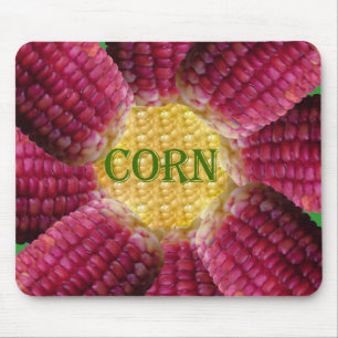 Red Corn Pattern Muismat